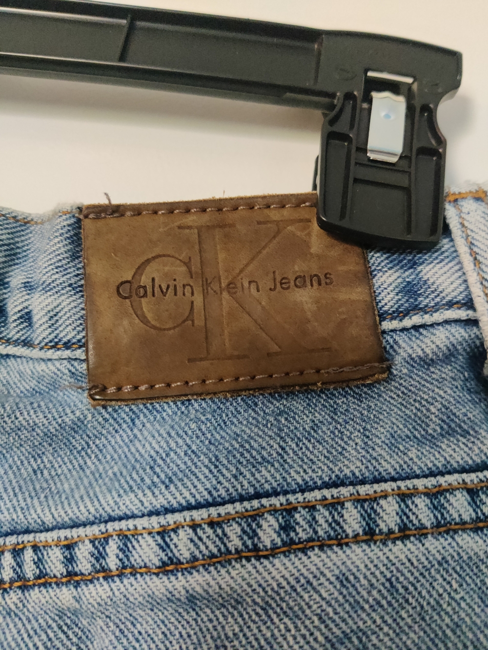 Vintage Calvin Klein J Women's Light Blue Denim Jeans -size 7